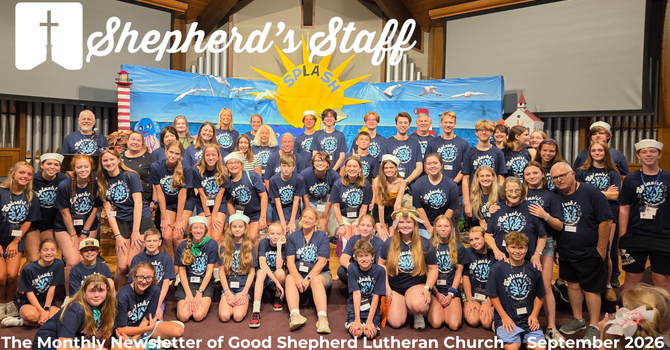 Shepherd's Staff Newsletter September 2026 image
