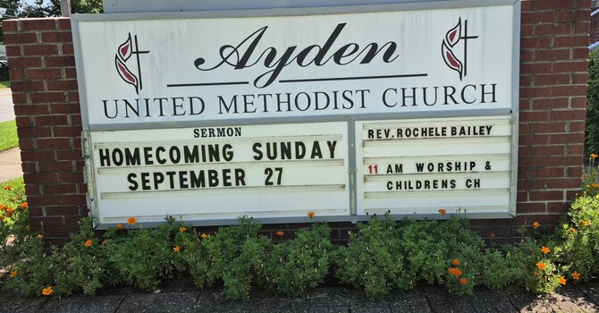 Join us for Homecoming, Sunday, September 27