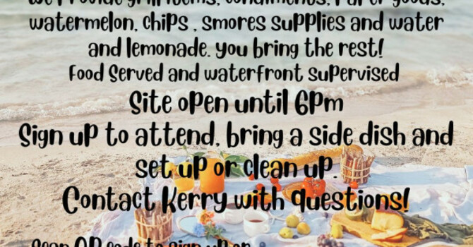 All-Church Beach Picnic