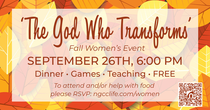 The God Who Transforms