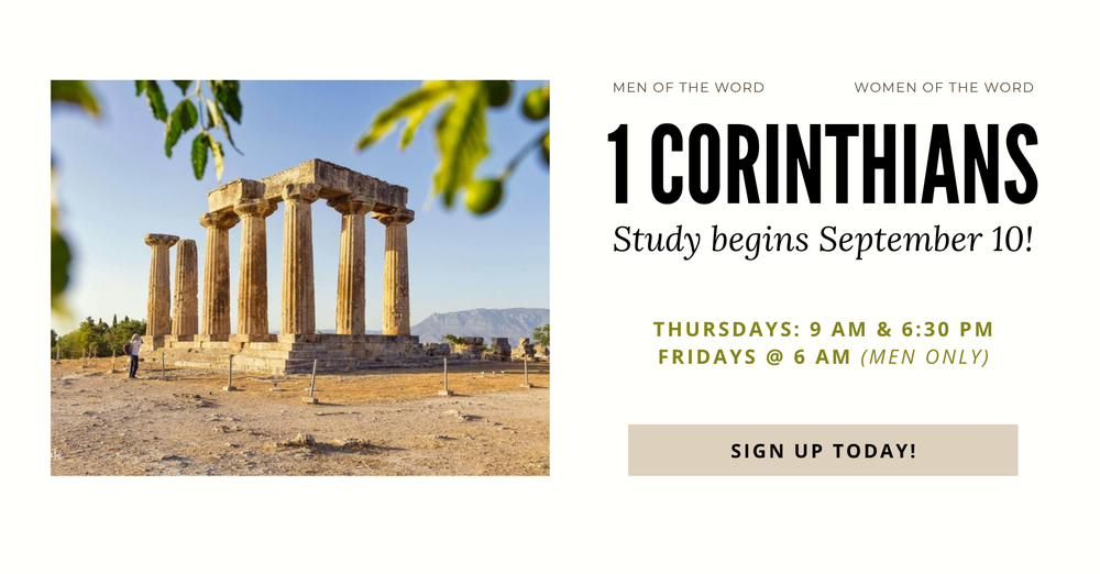 Men's & Women's Bible Study Begins