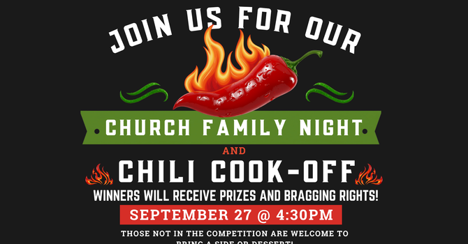 Church Family Night & Chili Cook Off