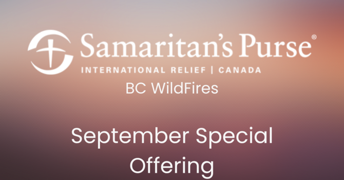 September Special Offering Weeks 1&2