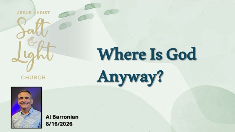 Where Is God Anyway?