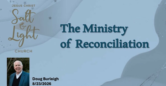 The Ministry of Reconciliation