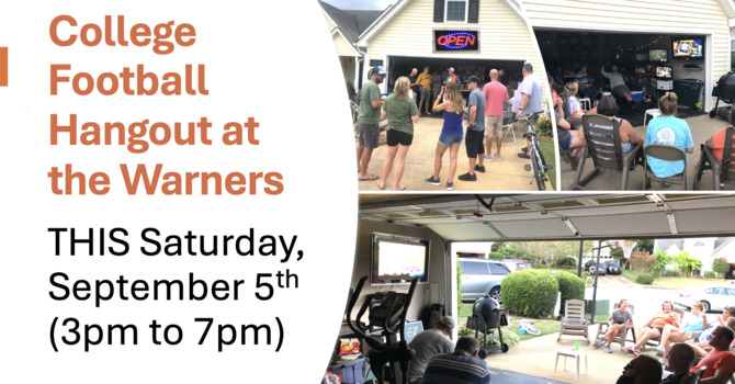 College Football Hang Out with the Warners