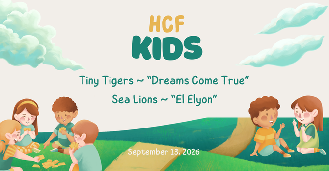 Sunday Children's Ministry