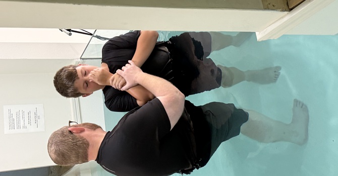 FBC Weston Celebrates 2 Baptisms image