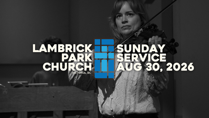 Sunday Service - August 30, 2026