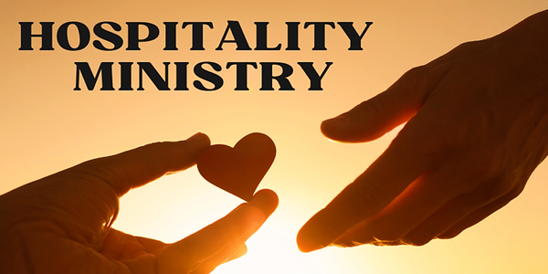 Serving in Hospitality Ministry
