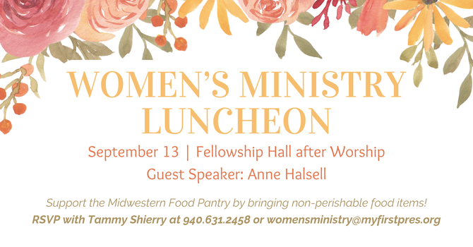 Women's Ministry Luncheon