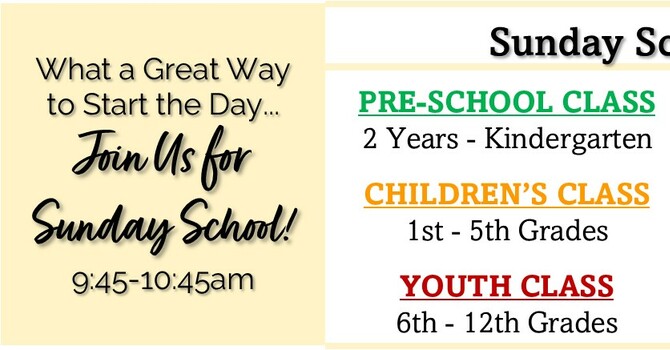 Sunday School