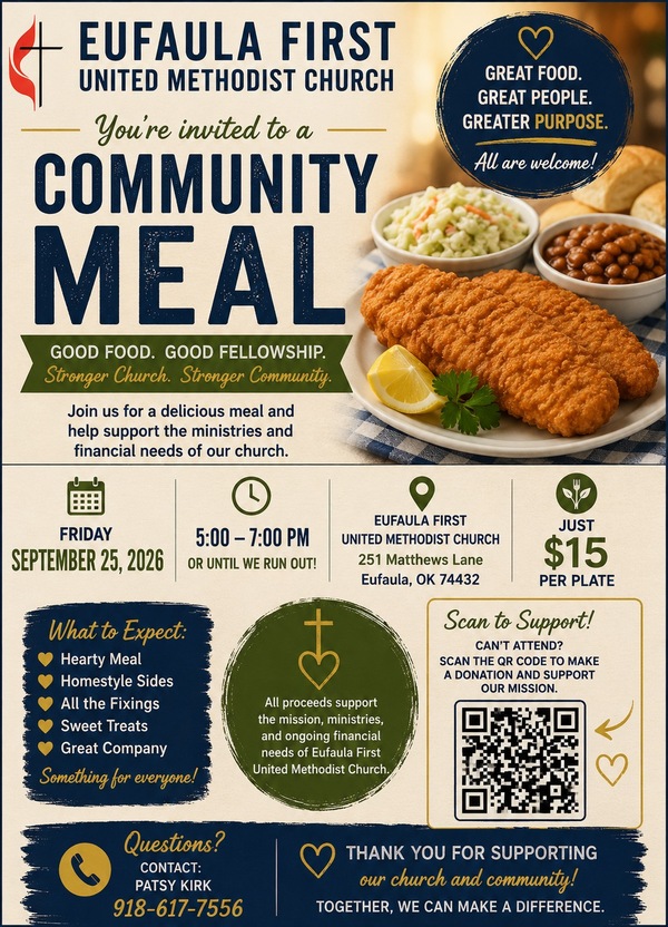 Community Dinner Fundraiser