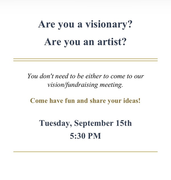 Vision and Fundrasing