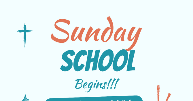Sunday School Begins!