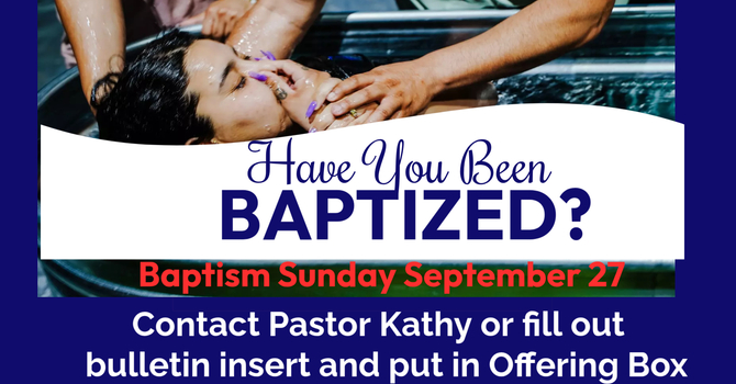 Baptism Service