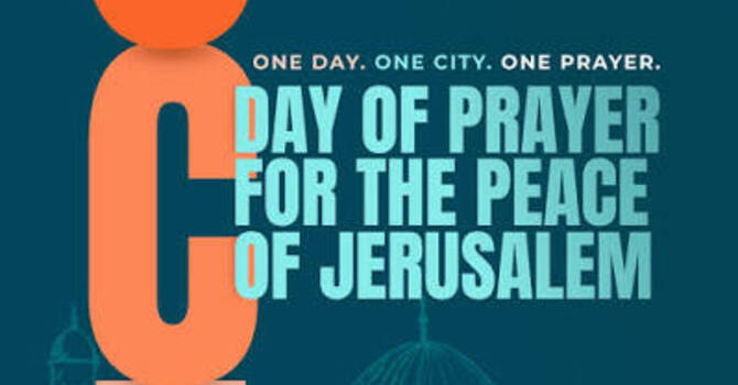 Prayer Wall + Day of Prayer for Peace of Jerusalem