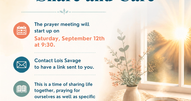 Prayer, Share and Care prayer Meeting