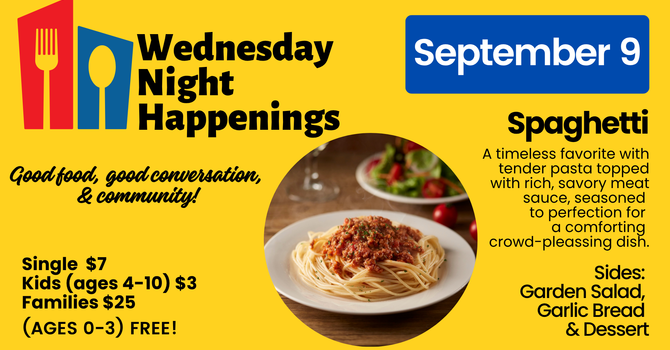 Wednesday Night Happenings