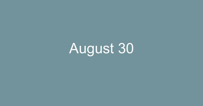 August 30, 2026