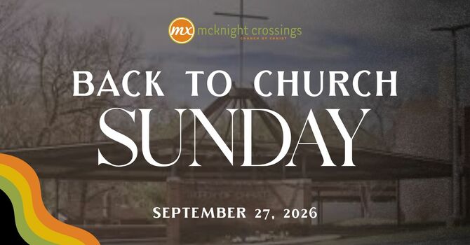 Back to Church Sunday