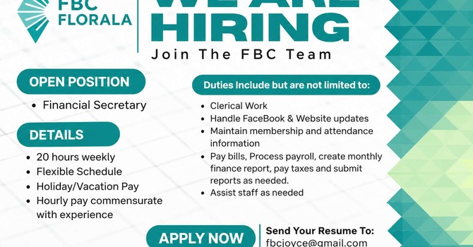 Job Opening image