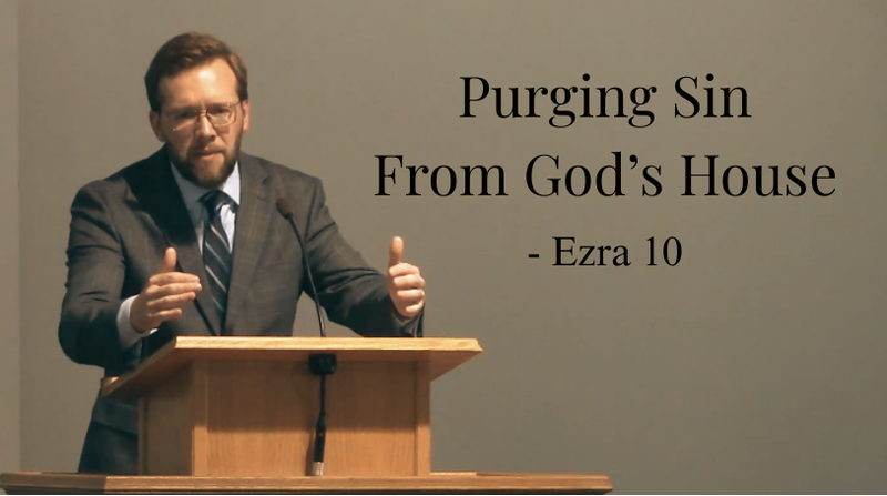 Purging Sin From God's House 