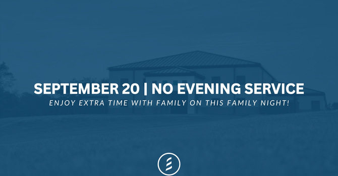 No Evening Service
