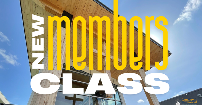 New Members Class