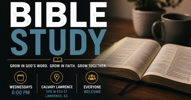 Wednesday Evening Bible Study