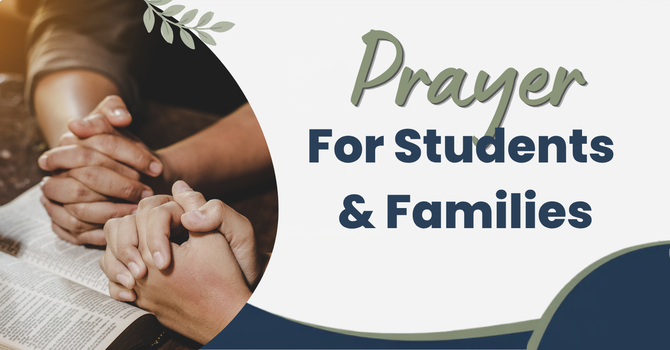 Prayer for Students & Families