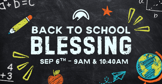 Back to School Blessing