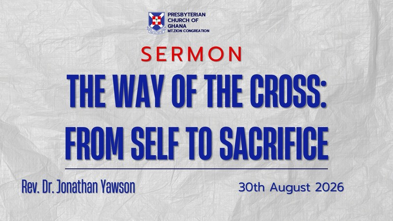 The Way Of The Cross: From Self To Sacrifice