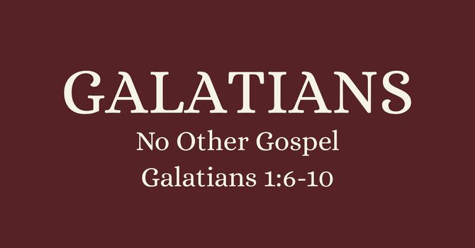 No Other Gospel