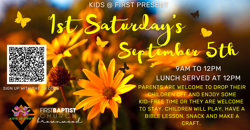 First Saturday's @ First 
