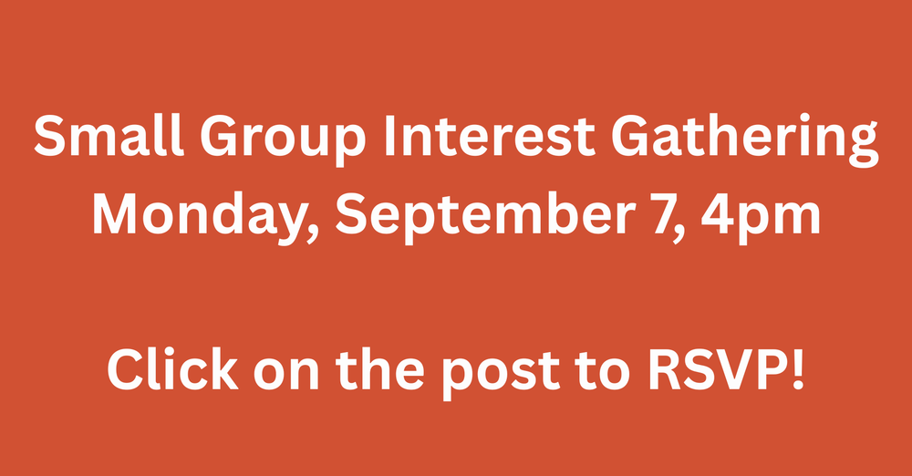 Small Group Interest Gathering