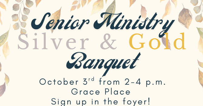 Silver & Gold Fall Banquet