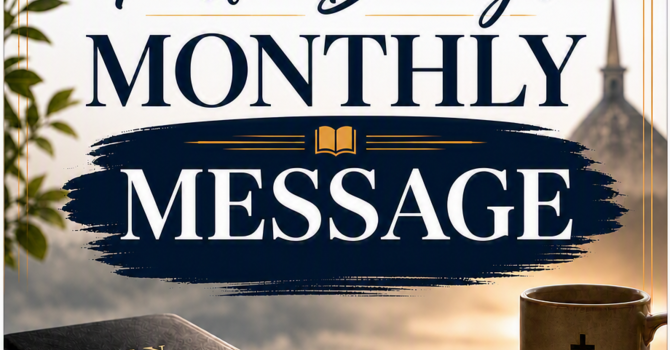 Pastor Denny September 2026 Message image
