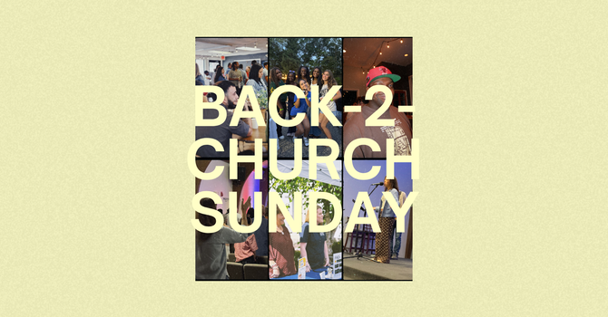 Back-to-Church Sunday!