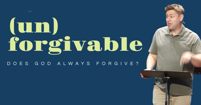 Have I Committed the Unforgiveable Sin?