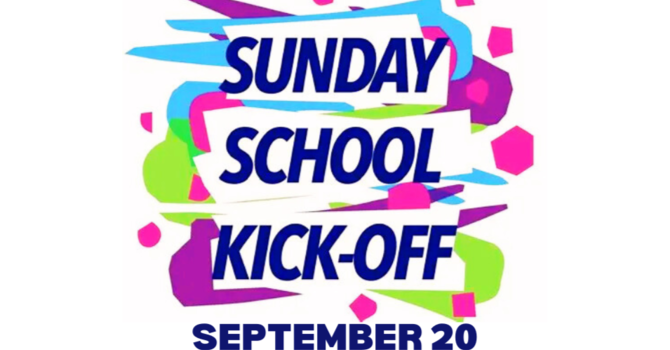 Sunday School Begins!