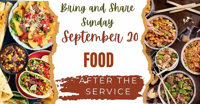 Bring and Share Lunch