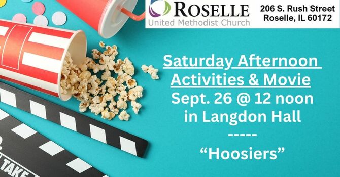 Saturday Movie "Hoosiers"