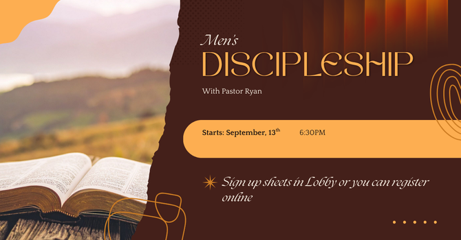 Men's Discipleship Class