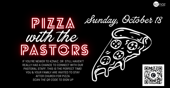 Pizza With The Pastors