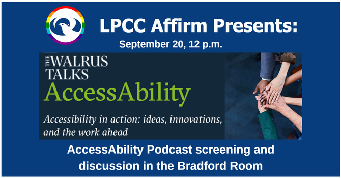 Accessability Podcast Screening and Discussion