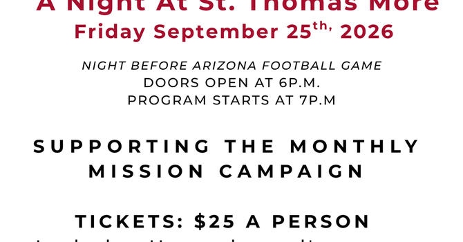 A Night at St. Thomas More!