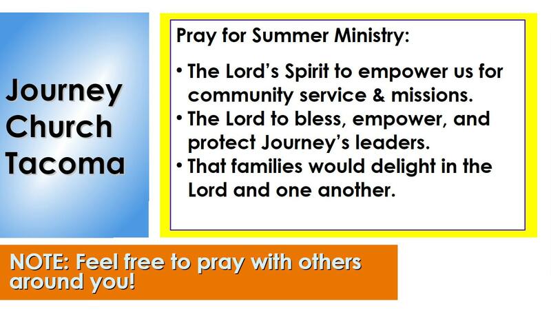 August Prayer Service 