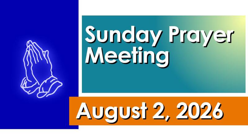August Prayer Service 