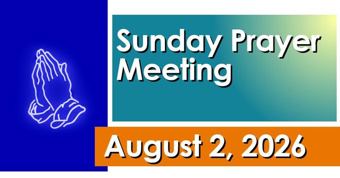 August Prayer Service 
